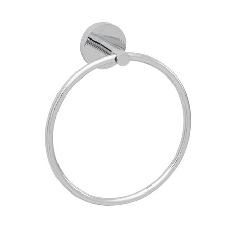 Jones Stephens Jones Stephens 97920 Chrome Plated Contemporary Towel Ring 97920